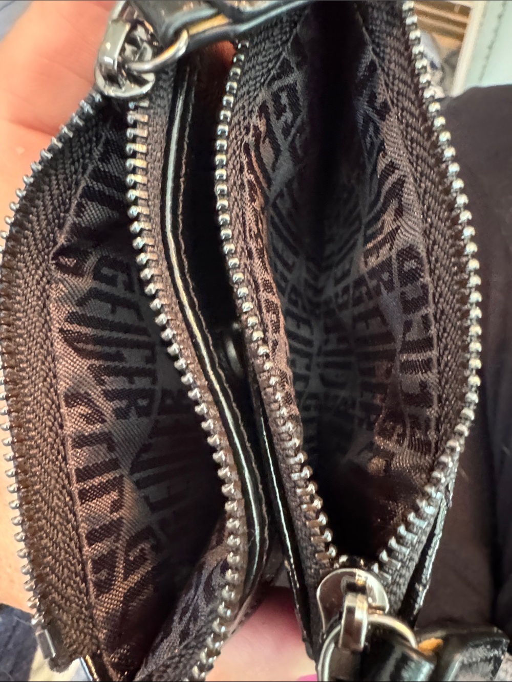 Kurt Geiger Black Quilted Wallet - Picture 8 of 8